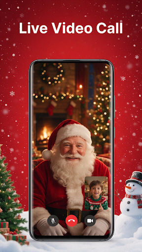 Another view of Santa Call - Prank Chat